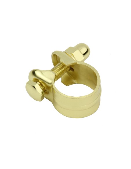 Steel Seatpost Clamp Outer Diameter 25.4mm Gold.